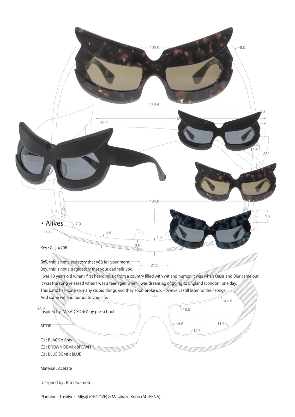 Domination of Reverberation, catalog page