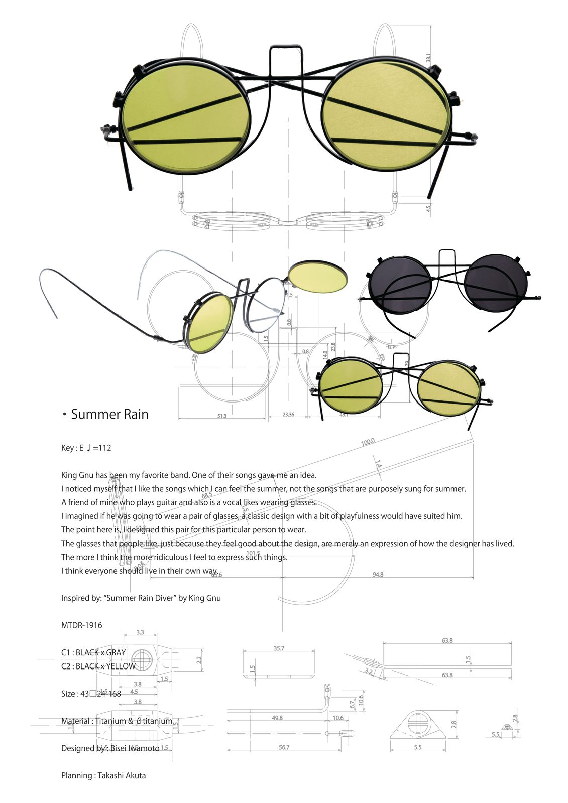 Domination of Reverberation, catalog page